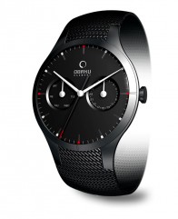 Montre OBAKU acier PVD noir 