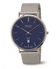 Montre extra plate Titane et acier