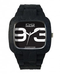 Montre Silicone unisexe noire