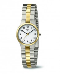 Montre bicolore dame mouvement Suisse