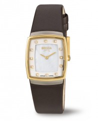 Montre Boccia cadran nacre et cristaux