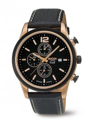 Montre chrono homme Titane Or rose