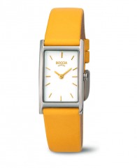 Montre femme cuir jaune 