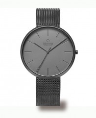 OBAKU : Montre anthracite pour homme