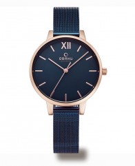 Montre femme bleue