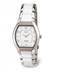 Montre femme titane et céramique blanche