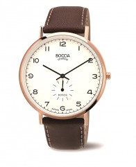 Montre homme grand cadran blanc