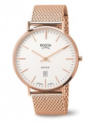 Montre extra plate Titane revêtement Or rose