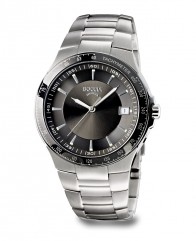 Montre homme tout titane fonction tachymètre.