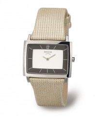 Montre femme cuir beige