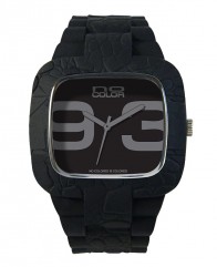 Montre Silicone noire