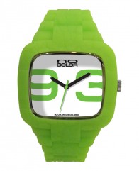 Montre vert anis en Silicone 