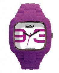 Montre violette en Silicone ultra doux