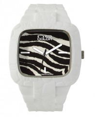 Montre cadran zèbre