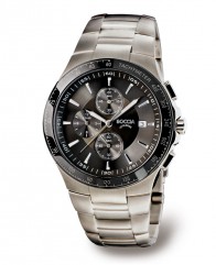 Montre chrono tout titane fermoir de sécurité