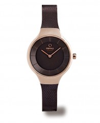 Montre teinte prune pour femme