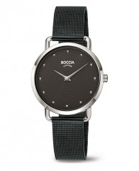 Boccia Titanium montre femme titane et acier