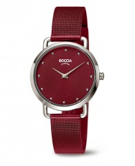 Montre femme titane rouge bordeaux