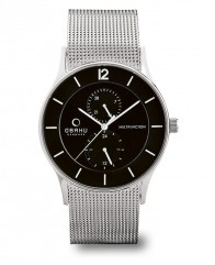 Montre homme acier grand cadran 