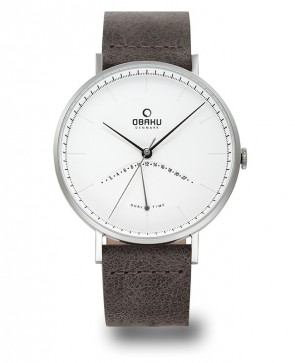 Montre homme dual time