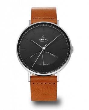 Montre homme OBAKU bracelet cuir