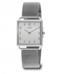 Montre titane originale pour femme au boîtier carré 
